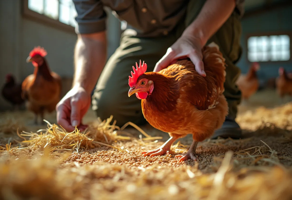 poule environnement