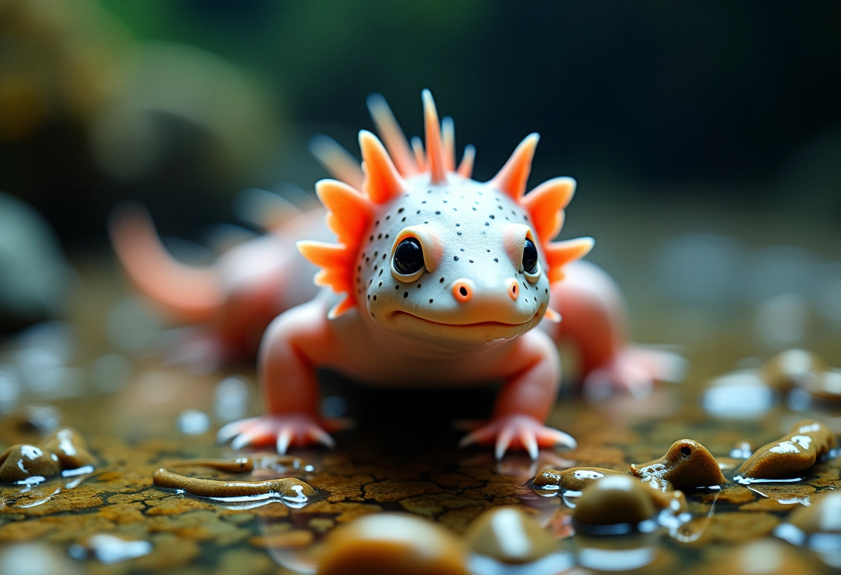 axolotl  amphibien